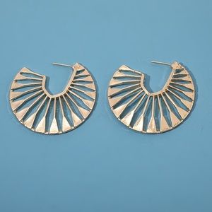 Earrings gold plated
